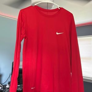 Long sleeve Nike dry fit T-shirt